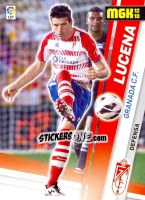 Cromo Lucena - Liga BBVA 2012-2013. Megacracks - Panini