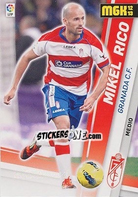Sticker Mikel Rico - Liga BBVA 2012-2013. Megacracks n. 153 - Panini