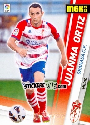 Cromo Juanma Ortiz - Liga BBVA 2012-2013. Megacracks - Panini