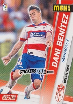 Sticker Dani Benítez - Liga BBVA 2012-2013. Megacracks n. 159 - Panini