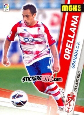 Sticker Orellana - Liga BBVA 2012-2013. Megacracks n. 160 - Panini