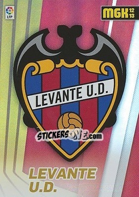 Sticker Escudo - Liga BBVA 2012-2013. Megacracks - Panini