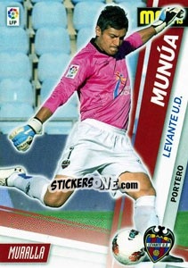 Figurina Munúa - Liga BBVA 2012-2013. Megacracks n. 164 - Panini
