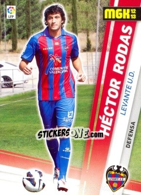 Cromo Héctor Rodas - Liga BBVA 2012-2013. Megacracks - Panini