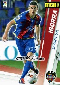 Sticker Iborra - Liga BBVA 2012-2013. Megacracks - Panini