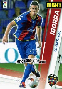 Sticker Iborra - Liga BBVA 2012-2013. Megacracks n. 171 - Panini