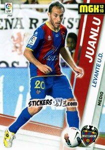 Sticker Juanlu - Liga BBVA 2012-2013. Megacracks - Panini