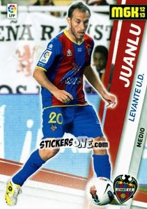 Sticker Juanlu - Liga BBVA 2012-2013. Megacracks n. 177 - Panini