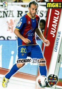 Figurina Juanlu - Liga BBVA 2012-2013. Megacracks - Panini