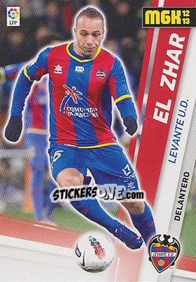 Cromo El Zhar - Liga BBVA 2012-2013. Megacracks - Panini