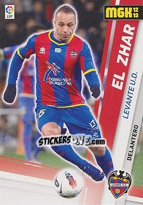 Sticker El Zhar - Liga BBVA 2012-2013. Megacracks n. 179 - Panini