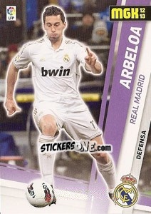 Sticker Arbeloa - Liga BBVA 2012-2013. Megacracks - Panini