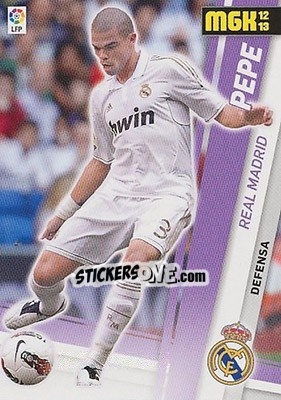 Sticker Pepe - Liga BBVA 2012-2013. Megacracks n. 184 - Panini