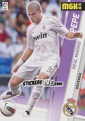 Figurina Pepe - Liga BBVA 2012-2013. Megacracks - Panini