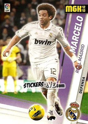 Sticker Marcelo - Liga BBVA 2012-2013. Megacracks n. 187 - Panini