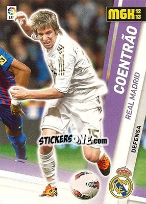 Sticker Coentrâo - Liga BBVA 2012-2013. Megacracks - Panini