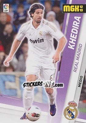 Sticker Khedira - Liga BBVA 2012-2013. Megacracks - Panini