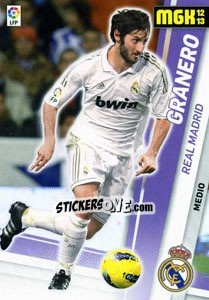 Sticker Granero - Liga BBVA 2012-2013. Megacracks n. 191 - Panini