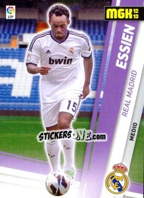 Sticker Essien - Liga BBVA 2012-2013. Megacracks n. 191bis - Panini