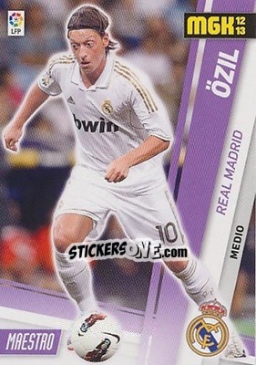 Sticker Özil - Liga BBVA 2012-2013. Megacracks n. 193 - Panini