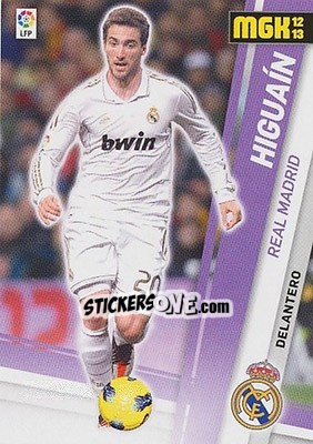 Sticker Higuaín - Liga BBVA 2012-2013. Megacracks n. 196 - Panini