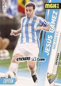 Sticker Jesús Gamez - Liga BBVA 2012-2013. Megacracks n. 201 - Panini