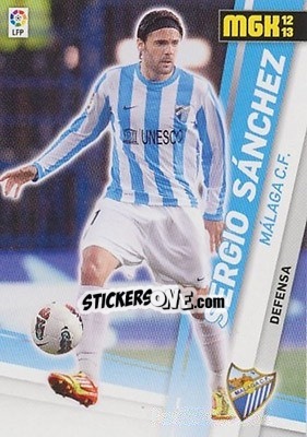 Sticker Sergio Sánchez - Liga BBVA 2012-2013. Megacracks n. 202 - Panini