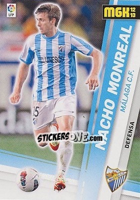 Sticker Nacho Monreal - Liga BBVA 2012-2013. Megacracks - Panini