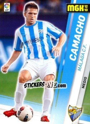 Sticker Camacho - Liga BBVA 2012-2013. Megacracks n. 211bis - Panini