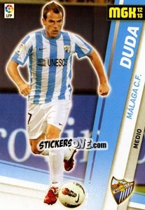 Sticker Duda - Liga BBVA 2012-2013. Megacracks n. 212 - Panini