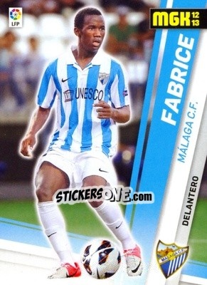 Sticker Fabrice - Liga BBVA 2012-2013. Megacracks n. 214bis - Panini