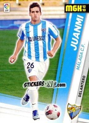 Sticker Juanmi - Liga BBVA 2012-2013. Megacracks n. 215bis - Panini