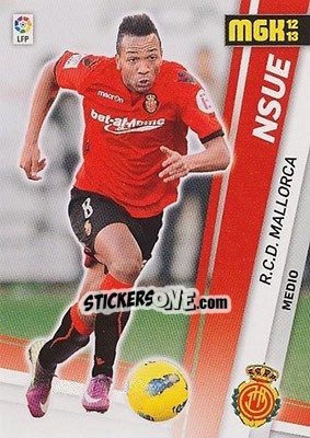 Sticker Nsue - Liga BBVA 2012-2013. Megacracks n. 228 - Panini