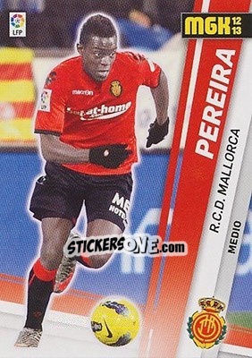 Sticker Pereira - Liga BBVA 2012-2013. Megacracks - Panini