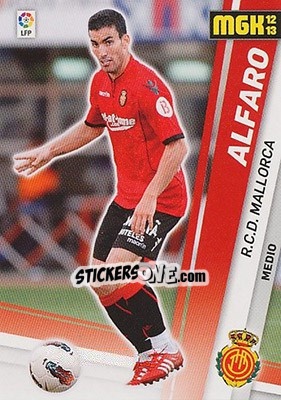 Sticker Alfaro - Liga BBVA 2012-2013. Megacracks - Panini