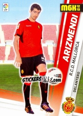 Cromo Arizmendi - Liga BBVA 2012-2013. Megacracks - Panini