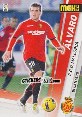 Figurina Álvaro - Liga BBVA 2012-2013. Megacracks - Panini