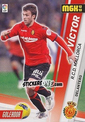 Sticker Víctor - Liga BBVA 2012-2013. Megacracks n. 233 - Panini