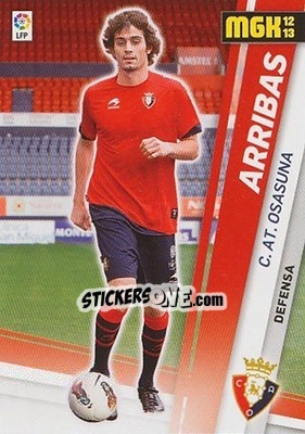 Sticker Arribas - Liga BBVA 2012-2013. Megacracks - Panini