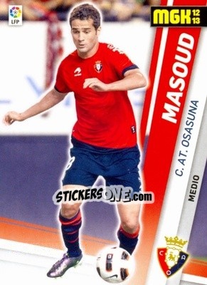 Sticker Masoud - Liga BBVA 2012-2013. Megacracks - Panini