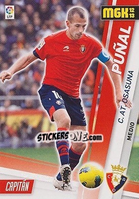 Figurina Puñal - Liga BBVA 2012-2013. Megacracks - Panini