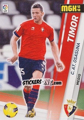 Sticker Timor - Liga BBVA 2012-2013. Megacracks n. 246 - Panini