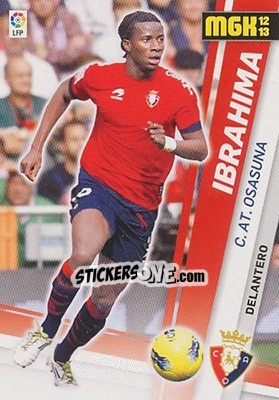 Sticker Ibrahima - Liga BBVA 2012-2013. Megacracks n. 251 - Panini