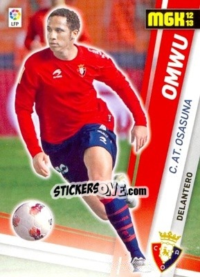 Sticker Omwu - Liga BBVA 2012-2013. Megacracks n. 251bis - Panini