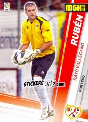 Sticker Rubén - Liga BBVA 2012-2013. Megacracks n. 254bis - Panini
