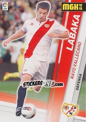 Sticker Labaka - Liga BBVA 2012-2013. Megacracks - Panini