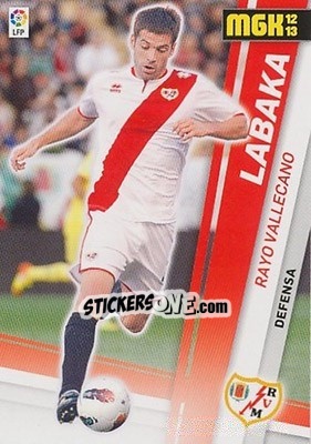 Figurina Labaka - Liga BBVA 2012-2013. Megacracks - Panini