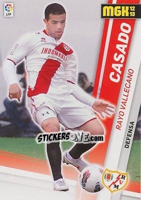 Cromo Casado - Liga BBVA 2012-2013. Megacracks - Panini