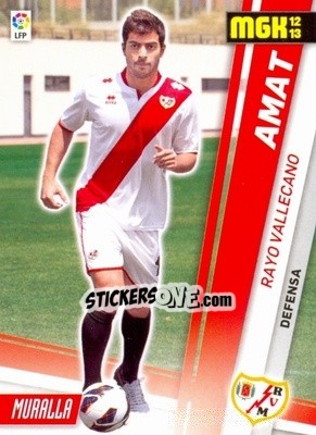 Cromo Amat - Liga BBVA 2012-2013. Megacracks - Panini