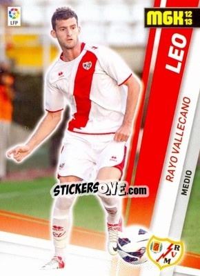 Cromo Leo - Liga BBVA 2012-2013. Megacracks - Panini